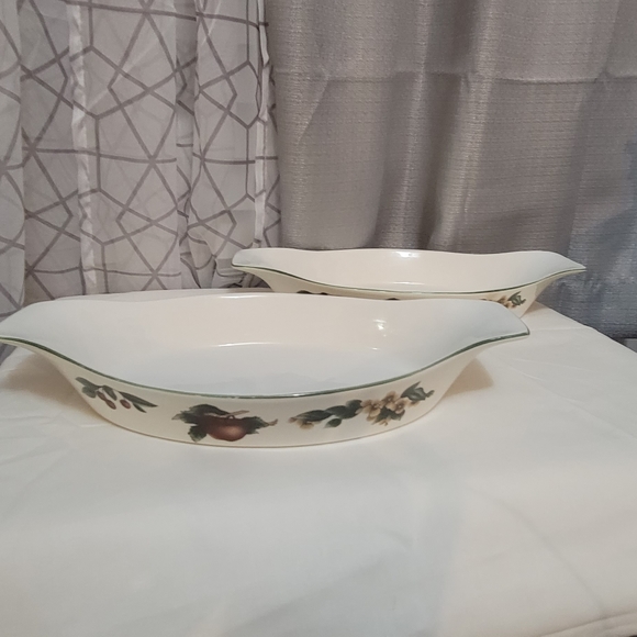 ❤ THE CADES COVE COLLECTION SET OF 2 LARGE CASEROLE DISH - Picture 5 of 11